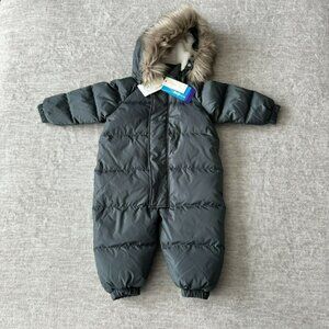 Rylee + Cru Puffer One-Piece - Marine